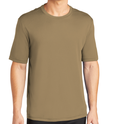 Coyote Brown Sort Sleeve T-Shirt 350