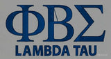 Lambda Tau Customized Chapter-Polo