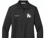 NPHC (National Pan-Hellenic Council) Long Sleeve Polo - BLACK