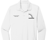 NPHC (National Pan-Hellenic Council) Long Sleeve Polo - WHITE