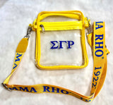 SGRho Clear Stadium Crossbody Bag