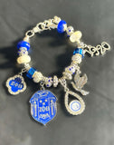 Zeta Phi Beta Charm Bracelet