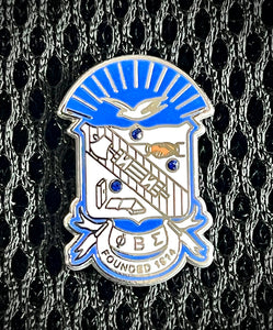 Customized Phi Beta Sigma Fraternity Shield Lapel Pin