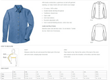 Sigma Gamma Rho Sorority, Inc. Long Sleeve Denim Button-down Shirt