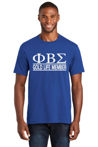 Phi Beta Sigma Fraternity Life Member T-Shirt