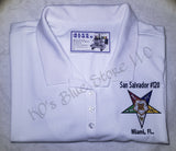Customized OES Long Sleeve Button-down  w/ Star