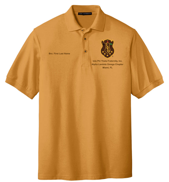 Iota Phi Theta Fraternity Customized Polo