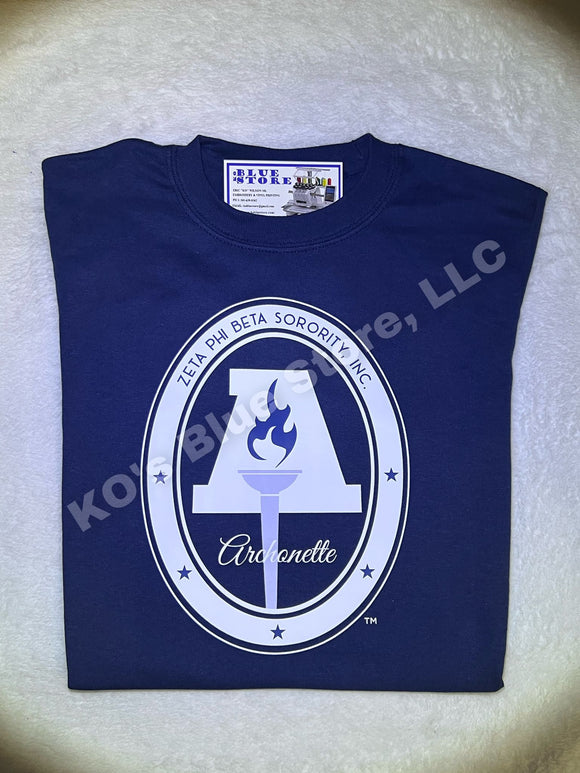 Archonette Youth Auxiliary Logo Crewneck Tee